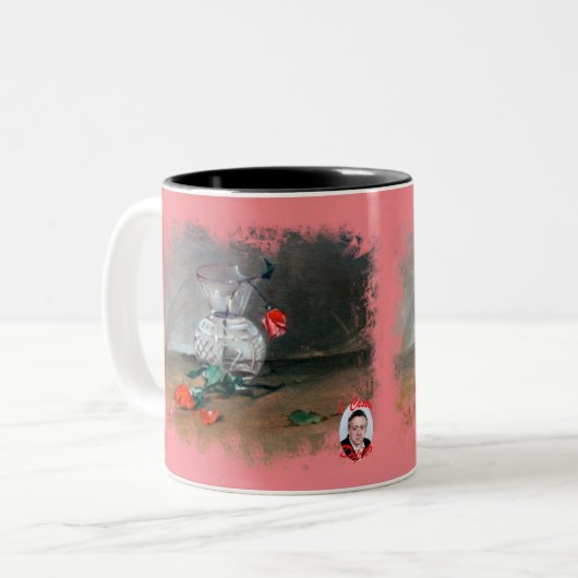 Taza Bicolor Bodegón Tweekleurige Koffiemok (Voorkant links)