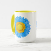 Taza Bicolor Margarita Colección Primavera Mok (Voorkant links)