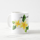 Taza blanca brillante koffiemok (Voorkant links)