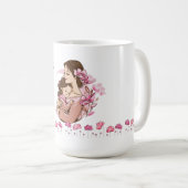 Taza blanca clasica koffiemok (Voorkant rechts)