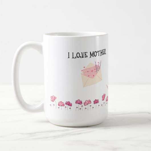Taza blanca clasica koffiemok (Links)