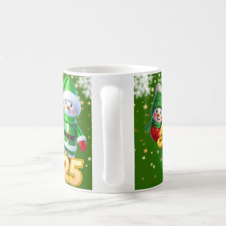 taza blanca Navideña Koffiemok