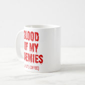 Taza Blood Of My Enemies Koffiemok (Voorkant links)