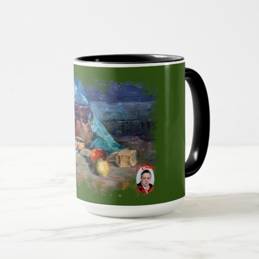 Taza Bodegón a espátula Mok (Voorkant rechts)