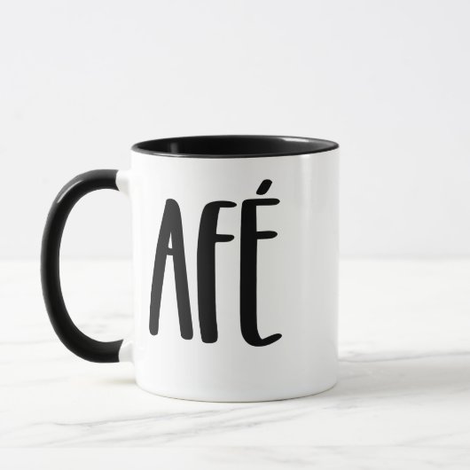 Taza café afé  mok (Links)