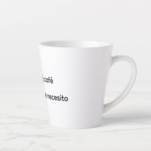 taza café latte mok (Rechts)