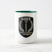 taza café tweekleurige koffiemok (Center)