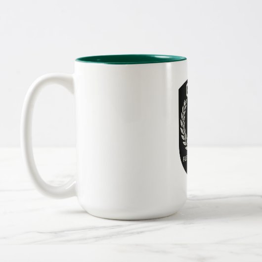 taza café tweekleurige koffiemok (Links)