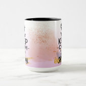 Taza calma, voy a ser una mamá. Regalo nueva mamá. Mok (Midden)