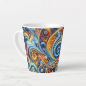 Taza caos armonioso latte mok (Linkerhoek)