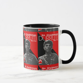 Taza cartel Durruti Mok