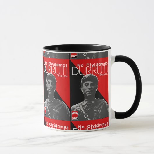 Taza cartel Durruti Mok (Rechts)