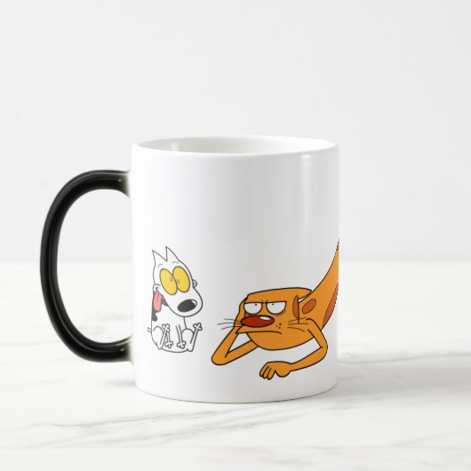 Taza Catdog y Rocko Magische Mok (Links)