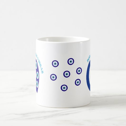 Taza Clásica con Diseño de Ojo Turco Koffiemok (Center)