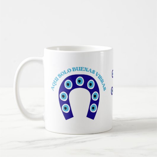 Taza Clásica con Diseño de Ojo Turco Koffiemok (Links)