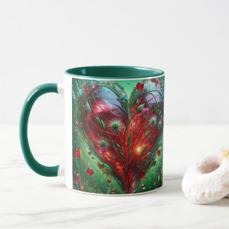 Taza Clásica Corazón Colección con Mucho Amor ❤️ Mok