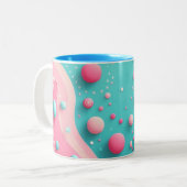 Taza Clásica Éter Colección Tazas con Alma Tweekleurige Koffiemok (Voorkant links)