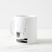 taza clásica koffiemok (Voorkant links)
