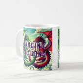 Taza Coffe DANCING DRAZON Koffiemok (Voorkant links)
