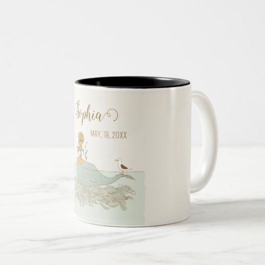 Taza colección Magical Nursery Tweekleurige Koffiemok (Voorkant rechts)