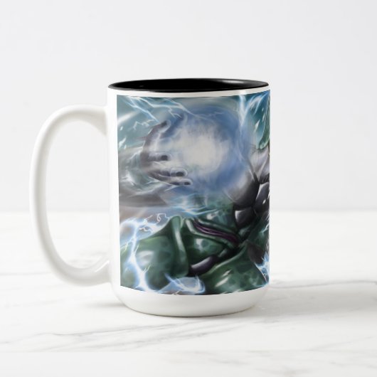 Taza Comics Tweekleurige Koffiemok (Links)
