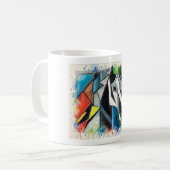 Taza con Arte Adstrato Koffiemok (Voorkant links)