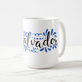 Taza con Diseño de El Salvador Koffiemok