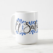 Taza con Diseño de El Salvador Koffiemok (Voorkant links)