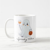 Taza  con Diseño Tierno de Fantasma para Halloween Koffiemok (Links)