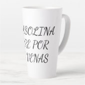 Taza con frase del mundo del motor latte mok (Rechterhoek)