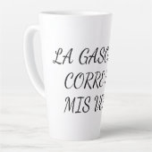 Taza con frase del mundo del motor latte mok (Linkerhoek)