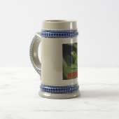 Taza con la foto de una iguana bierpul (Voorkant links)