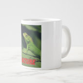 Taza con la foto de una iguana  grote koffiekop (Voorkant rechts)