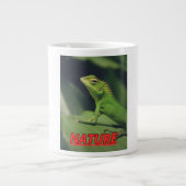 Taza con la foto de una iguana  grote koffiekop (Voorkant)
