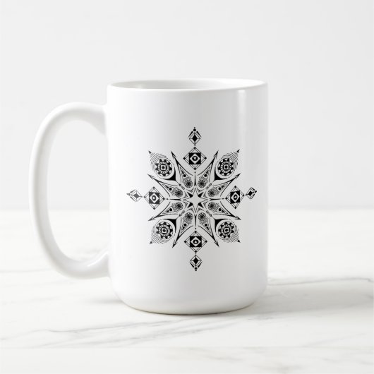 Taza con mandala koffiemok (Links)