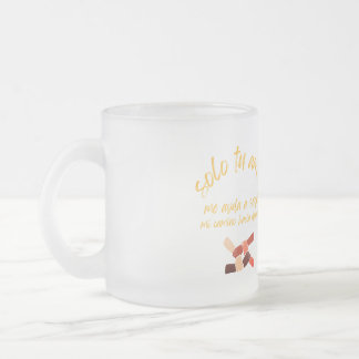 Taza con mensaje motivador  matglas koffiemok