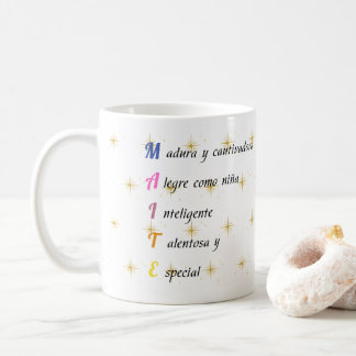 Taza con nombre de Maite personalizado Koffiemok