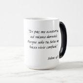Taza con texto bíblico magische mok (Voorkant rechts)