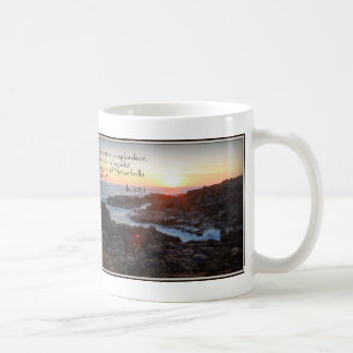Taza con versículo de la biblia koffiemok
