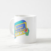 Taza Cup/ taken for a fool Koffiemok (Voorkant links)