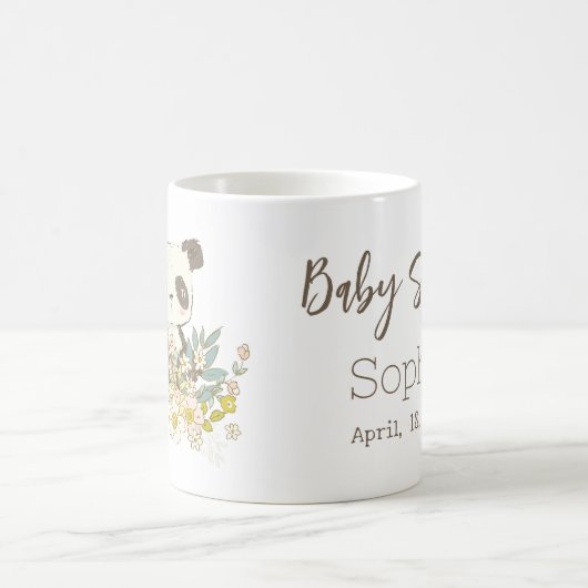 Taza de Café Baby Shower Panda Koffiemok (Center)