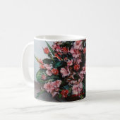 Taza De Café Bodegón de flores Koffiemok (Voorkant links)