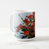 Taza de Café Bodegón de flores Koffiemok (Voorkant links)