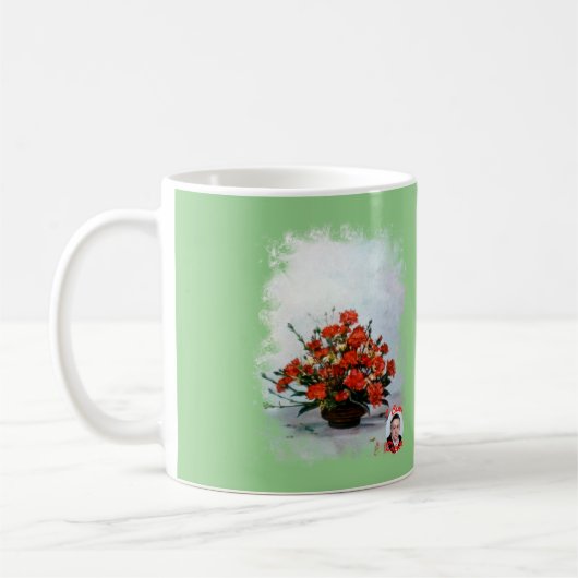 Taza de Café Bodegón de flores Koffiemok (Links)