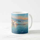 Taza De Café Coastal Village Koffiemok (Voorkant rechts)