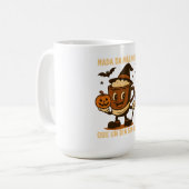 taza de cafe con diseño animado caffi koffiemok (Voorkant links)