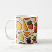 taza de café con diseño de frutas koffiemok (Links)