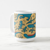 Taza de Café con Diseño de Lagartijas Koffiemok (Voorkant links)