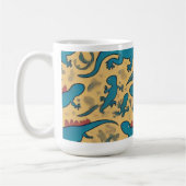 Taza de Café con Diseño de Lagartijas Koffiemok (Links)