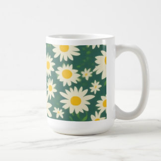 Taza de Café con Diseño de Margaritas Koffiemok